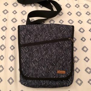 Black and White Crossbody Bag
